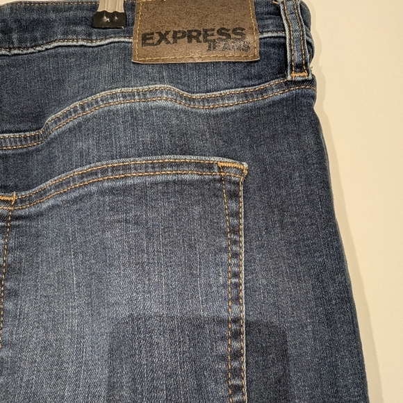 Express Classic Stretch Jeans – Dark Denim Wash – Size 33x30 – Excellent Used Co - Picture 3 of 8